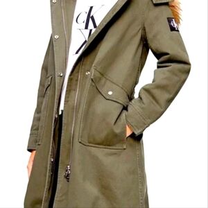 Calvin Klein Gree Parka Jacket